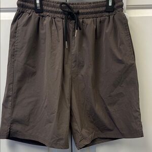 Coofandy M brown shorts NWOT